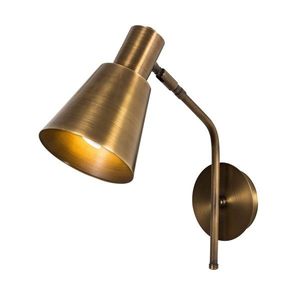 Nástenná lampa Sivani III mosadzná vyobraziť