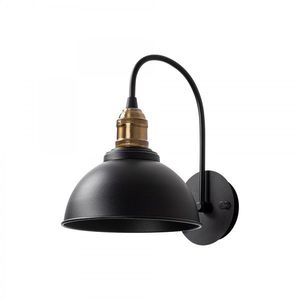 Nástenná lampa Varzan čierna vyobraziť