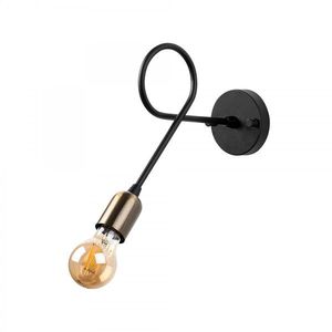 Nástenná lampa Viraj čierna vyobraziť