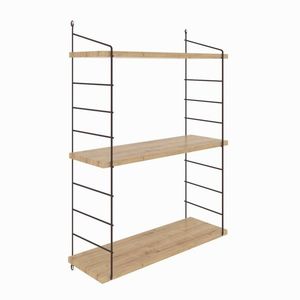 Nástenná polica ARMONI II 72 cm dub craft zlatá/hnedá vyobraziť