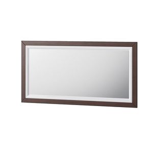 Nástenné zrkadlo Massimo 80 135 cm biele/mocca vyobraziť
