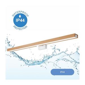 Brilagi-LED Kúpeľňové osvetlenie zrkadla WOODY MIRROR LED/15W/230V IP44 dub/biela 8590828610205 vyobraziť