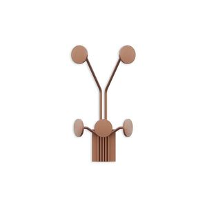 Nástenný kovový háčik Giraffe 24 cm bronz vyobraziť