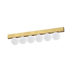 Ideal Lux - LED Stropné svietidlo PING PONG 6xLED/3W/230V CRI 90 mosadz 328263 vyobraziť