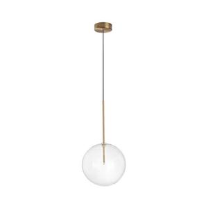 Ideal Lux - LED Luster na lanku EQUINOXE 1xG4/2W/230V pr. 25 cm mosadz/číra 277394 vyobraziť