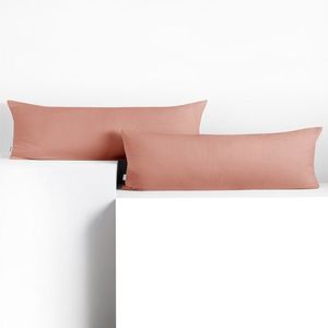 Obliečky na vankúše DecoKing Amber I broskyňové vyobraziť
