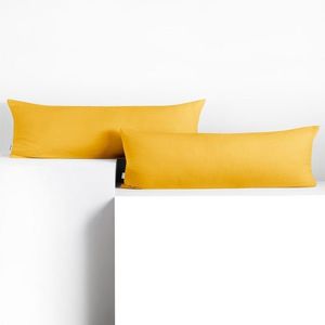 Obliečky na vankúše DecoKing Amber I oranžové vyobraziť