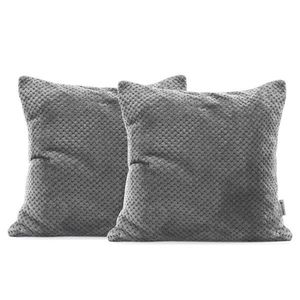 Obliečky na vankúše Decoking Xela šedé 45x45 - 2 kusy vyobraziť