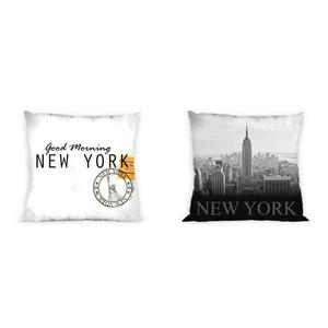Obojstranná obliečka na vankúš City NY 003 - 40x40 cm vyobraziť