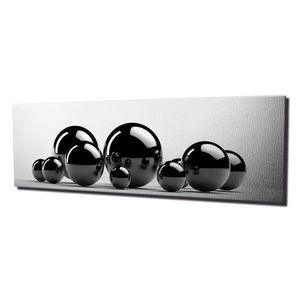 Obraz na plátne Black drops PC053 30x80 cm vyobraziť