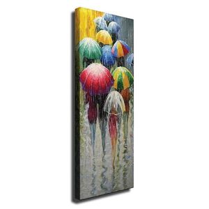 Obraz na plátne Daždivý deň PC96 30x80 cm vyobraziť