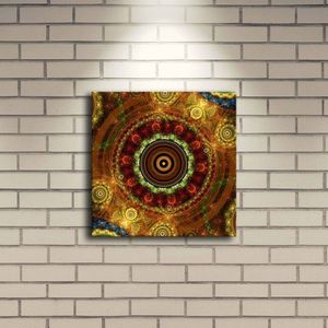 Obraz s LED osvetlením MANDALA 25 28 x 28 cm vyobraziť