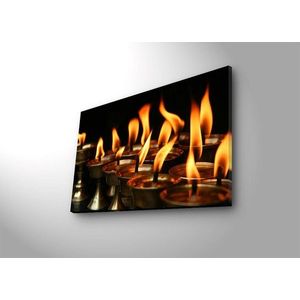 Obraz s LED osvetlením SVIT SVIEČOK 24 45 x 70 cm vyobraziť
