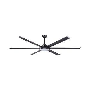 FARO Barcelona FARO 34203-130 - LED Stropný vent. ROTTERDAM XL LED/32W/230V čierna pr. 200 cm+DO 34203-130 vyobraziť