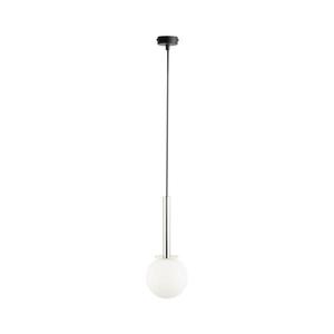 Luster na lanku DAISY 1xG9/12W/230V pr. 14 cm lesklý chróm/čierna/biela 40763 vyobraziť