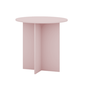 Odkladací stolík Phoebe 02 65 cm ružový vyobraziť