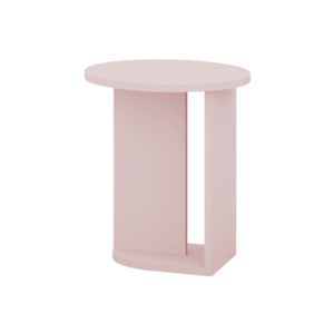 Odkladací stolík Phoebe 03 48 cm ružový vyobraziť