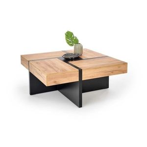 Odkládací stolek Sevilla 100 cm dub craft/černý vyobraziť