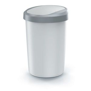 Odpadkový kôš COMPACTO 40 L popolavý/svetlosivý vyobraziť