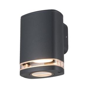 38885 - Vonkajšie nástenné svietidlo ZEVI 1xGU10/10W/230V IP54 antracit 38885 vyobraziť