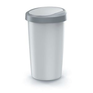 Odpadkový kôš COMPACTO FLAS 50 L popolavo sivý/svetlosivý vyobraziť