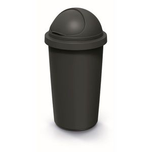 Odpadkový kôš COMPACTO ROLL 30 L čierny vyobraziť