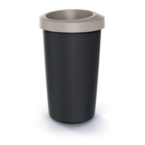 Odpadkový kôš COMPACTO svetlohnedý/čierny vyobraziť