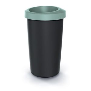 Odpadkový kôš kompaktný svetlozelený/čierny vyobraziť