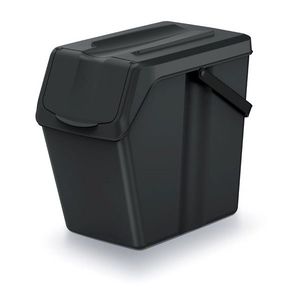 Odpadkový kôš Soorti 25 L čierny vyobraziť