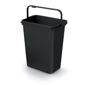 Odpadkový kôš Systém Základný 10 L čierny vyobraziť