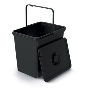 Odpadkový kôš SYSTEMA 23 L čierny vyobraziť