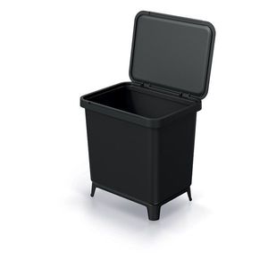 Odpadkový kôš SYSTEMO 29 l čierny vyobraziť