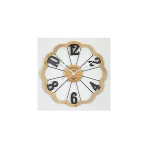 Eurolamp Nástenné hodiny 1xAA pr. 60 cm béžová/čierna 753-10031 vyobraziť