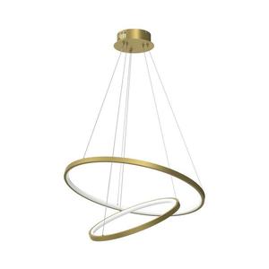 LED Luster na lanku HOOP LED/51W/230V pr. 60 cm 4000K zlatá ML1546 vyobraziť