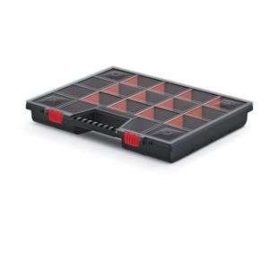 Organizér ZERGO 49 x 39 x 6, 5 cm černo-červený vyobraziť