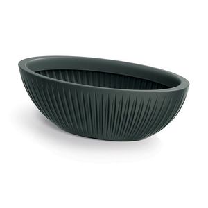 Oválny kvetináč LATIE 58 cm antracitový vyobraziť