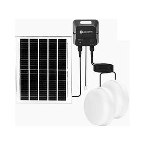 B.V. - LED solárne svietidlo 2xLED/70W/12V 12000 mAh 6500K pr. 20, 5 cm B1020135H vyobraziť