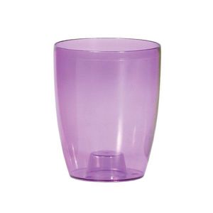 Plastový kvetináč na orchideu COUBIS ORCHID transparentný fialový vyobraziť