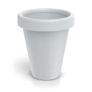 Plastový kvetináč ORIGINAL 39 cm biely matný vyobraziť