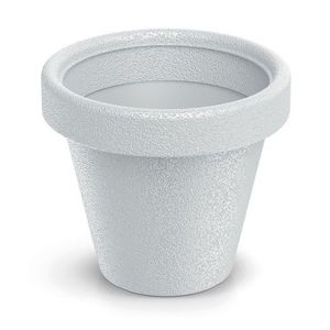 Plastový kvetináč ORIGINAL biely matný vyobraziť