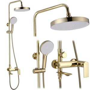 REA REA - Sprchový set s batériou 150mm Veneta zlatá REA-P7842 vyobraziť