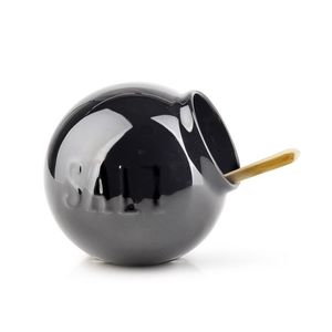 Porcelánová solnička MODERN LIFE čierna vyobraziť