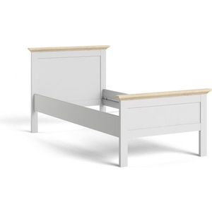 Posteľ Provine 90x200 biela/dub vyobraziť