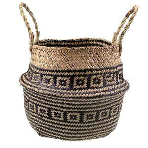 Prírodný košík BOHO I hnedý vyobraziť