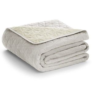 Prešívaný prehoz na posteľ LAILA 170x270 krémový vyobraziť