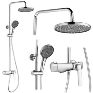 REA REA - Sprchový set REBEL CHROME REA-P2415 vyobraziť