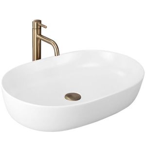 REA - Umývadlo na dosku CLEO 61 WHITE MATT REA-U9653 vyobraziť