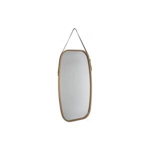 5five - Nástenné zrkadlo OVAL 77x43 cm bambus 160852 vyobraziť