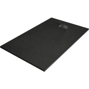 MEXEN/S - Hugo sprchová vanička SMC 150x80, čierna, krytka čierna 42708015-B vyobraziť