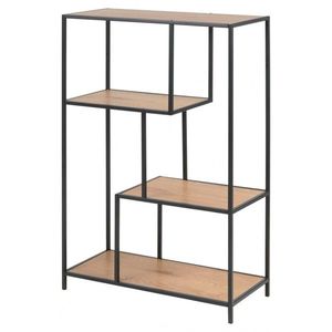 Regál Seaford 77x114 cm divoký dub vyobraziť